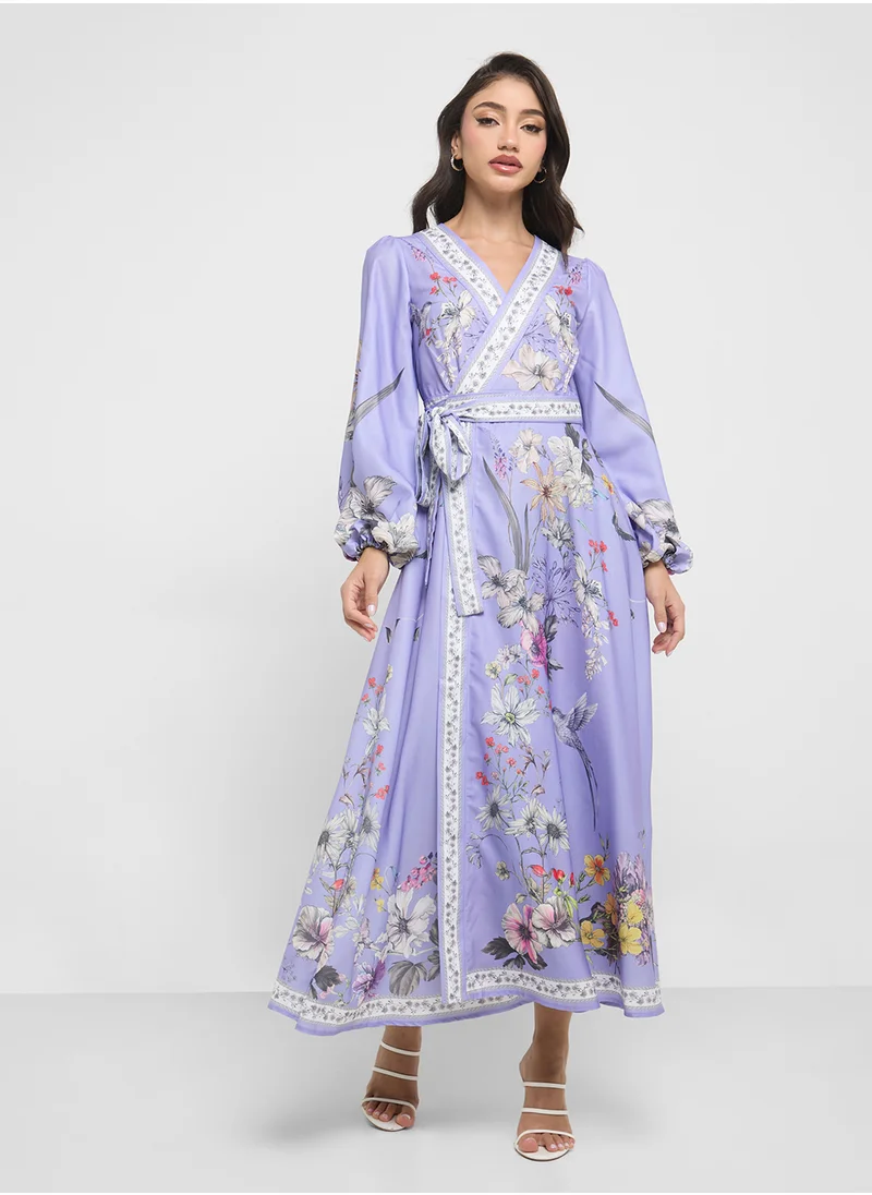 ELLA Floral Print Dress