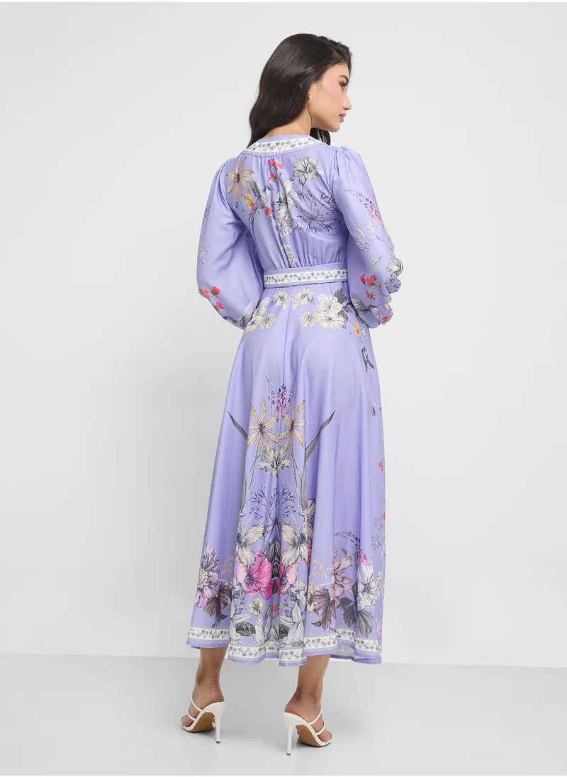 ELLA Floral Print Dress