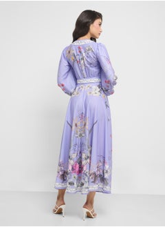 ELLA Floral Print Dress  - Image 2