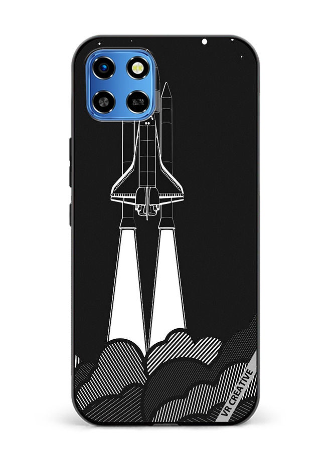 VR CREATIVE Protective Case Cover For Infinix Smart 6 HD Space Design Multicolour - Image 1