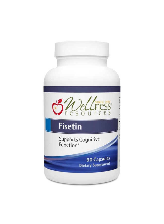 Wellness Resources Fisetin Best Value (100Mg 90 Capsules) Novusetin Supplement For Memory Focus Brain Health Glutenfree Nongmo Vegan - Image 2
