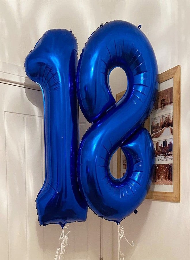 BBPOOL Navy Blue 11 Balloon Numbers,40 Inch Dark Blue 11 Birthday Balloons Large Foil Mylar Balloons Number 11 for Birthday Party Anniversary Decorations - Image 4
