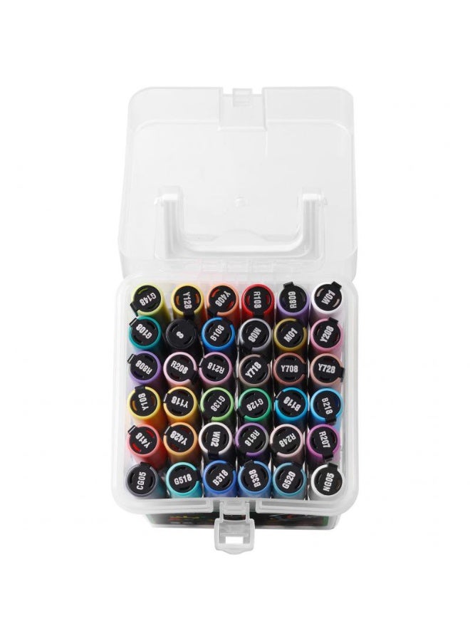 ROCO Acrylic Paint Marker Graphic Pen Set of 36 Colors - Image 3