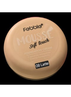 Febble Soft Touch Mousse Make-Up Foundation Latte 08 