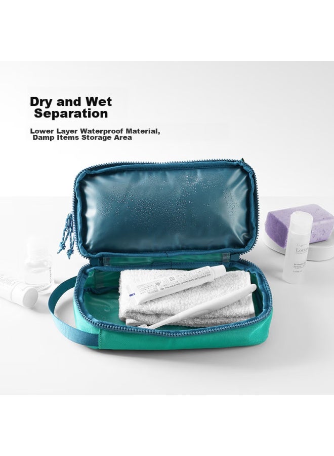 M Square M Square Travel Toiletry Bag, Makeup Bag, Large Capacity Portable High-end Wet And Dry Separation Travel Storage Bag For Business Trips  - Image 4