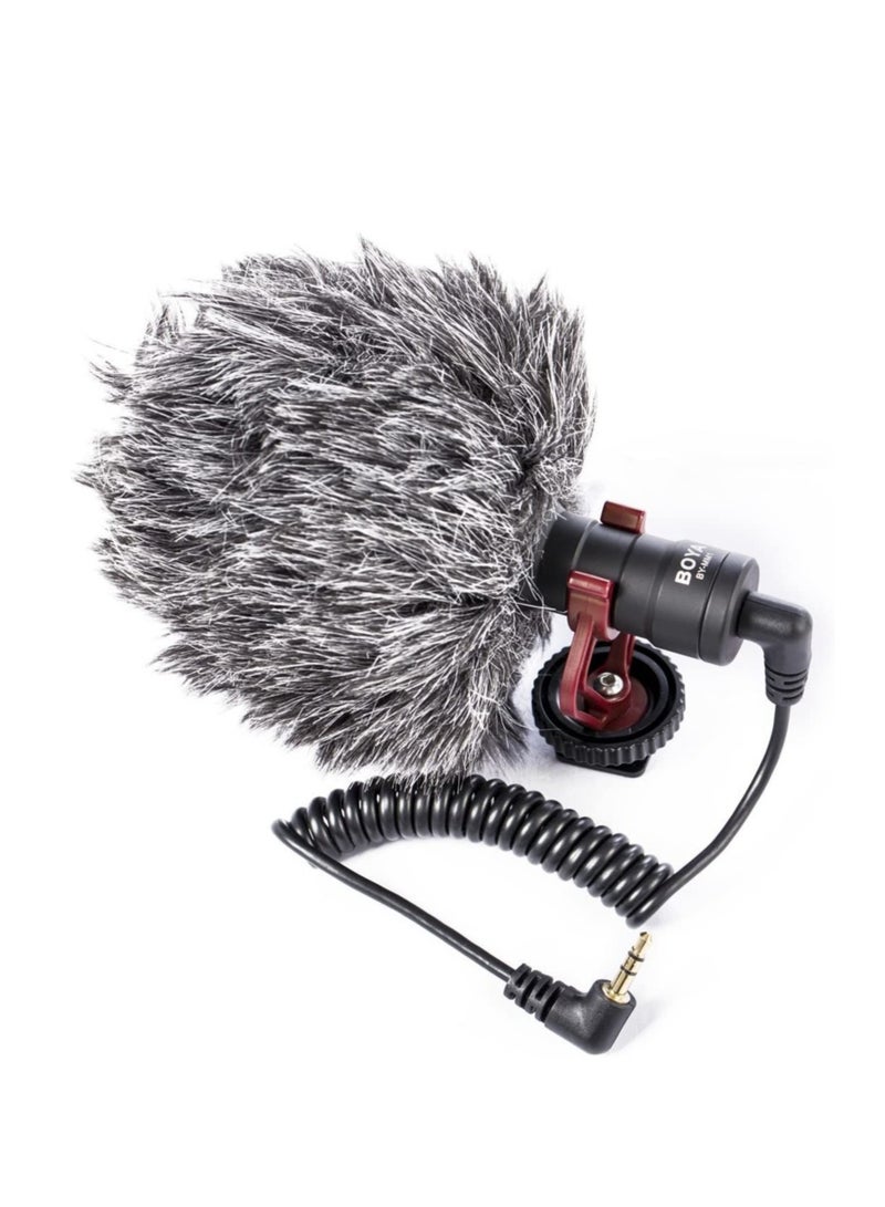 Universal Cardioid Microphone Kit BY-MM1 Black/Grey/Red - Image 4