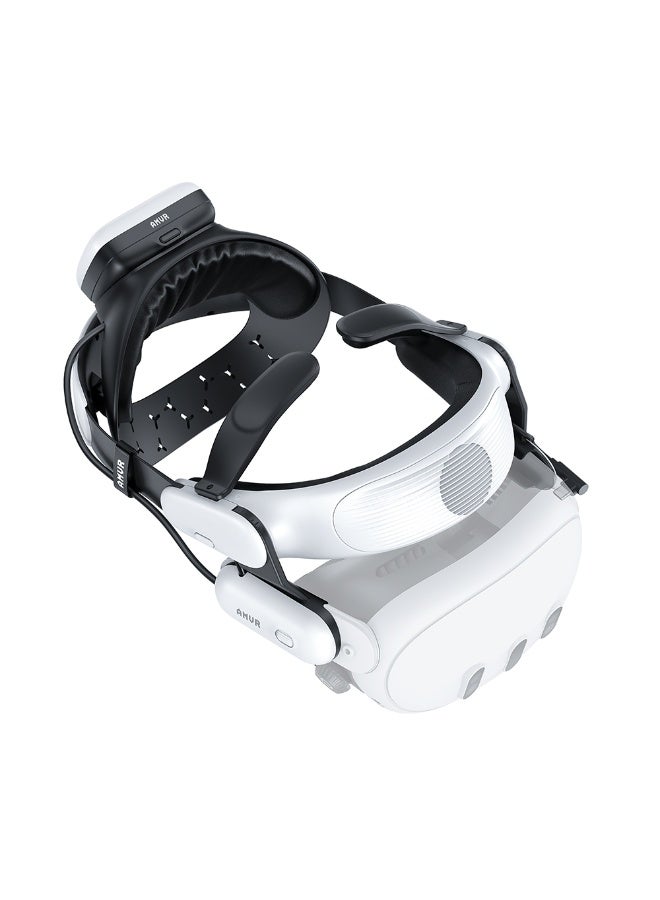 AMVR BS1 Cooling Fan Head Strap with 8000mAh Battery Compatible with Quest 3 - Image 1