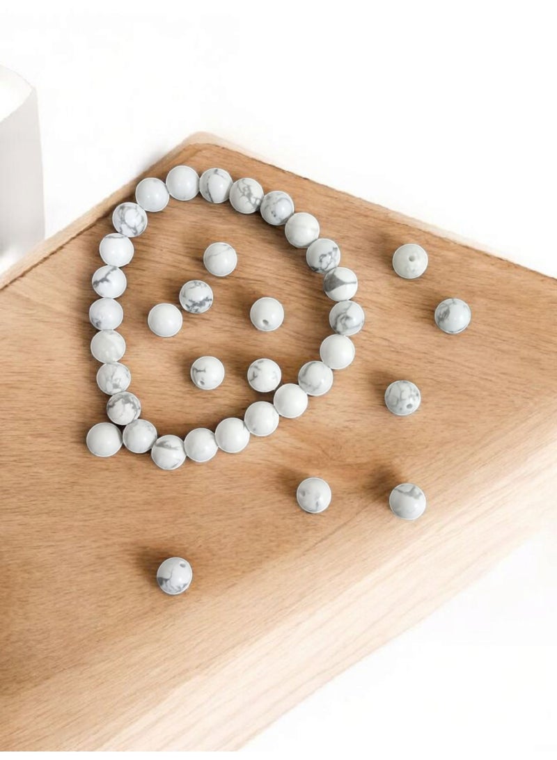 White Firoza Natural Stone Bracelet - Image 2