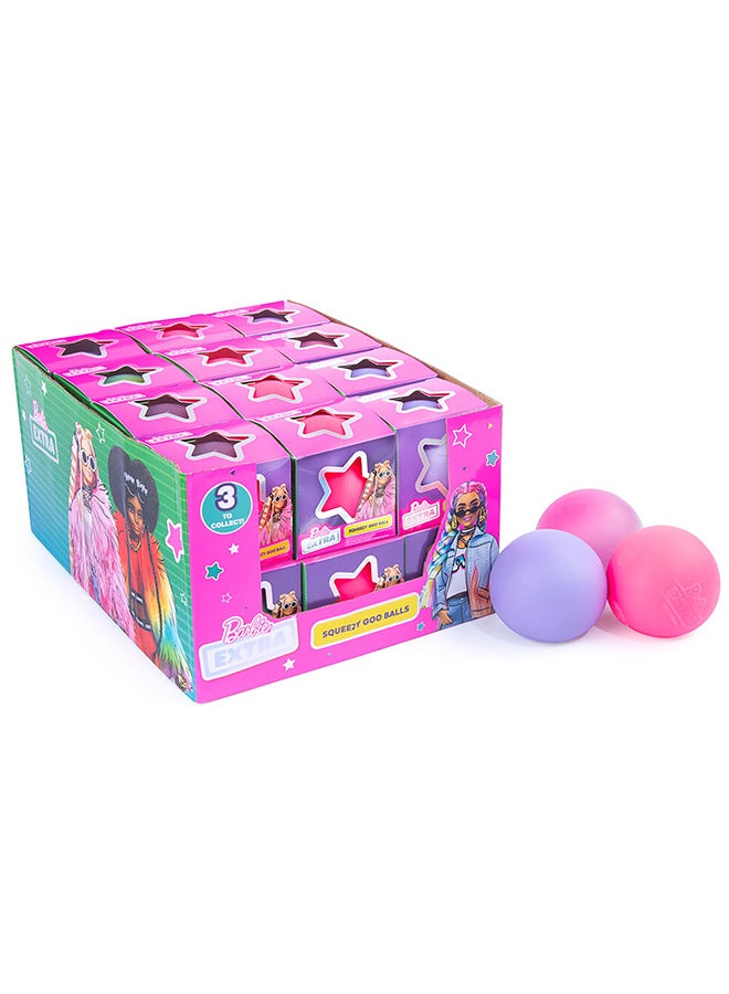 RMS Barbie Squeezy Goo Neon/Glitter Balls 3 Asst – Fun Kids Toy, Interactive Playtime & Gift Item - Image 2