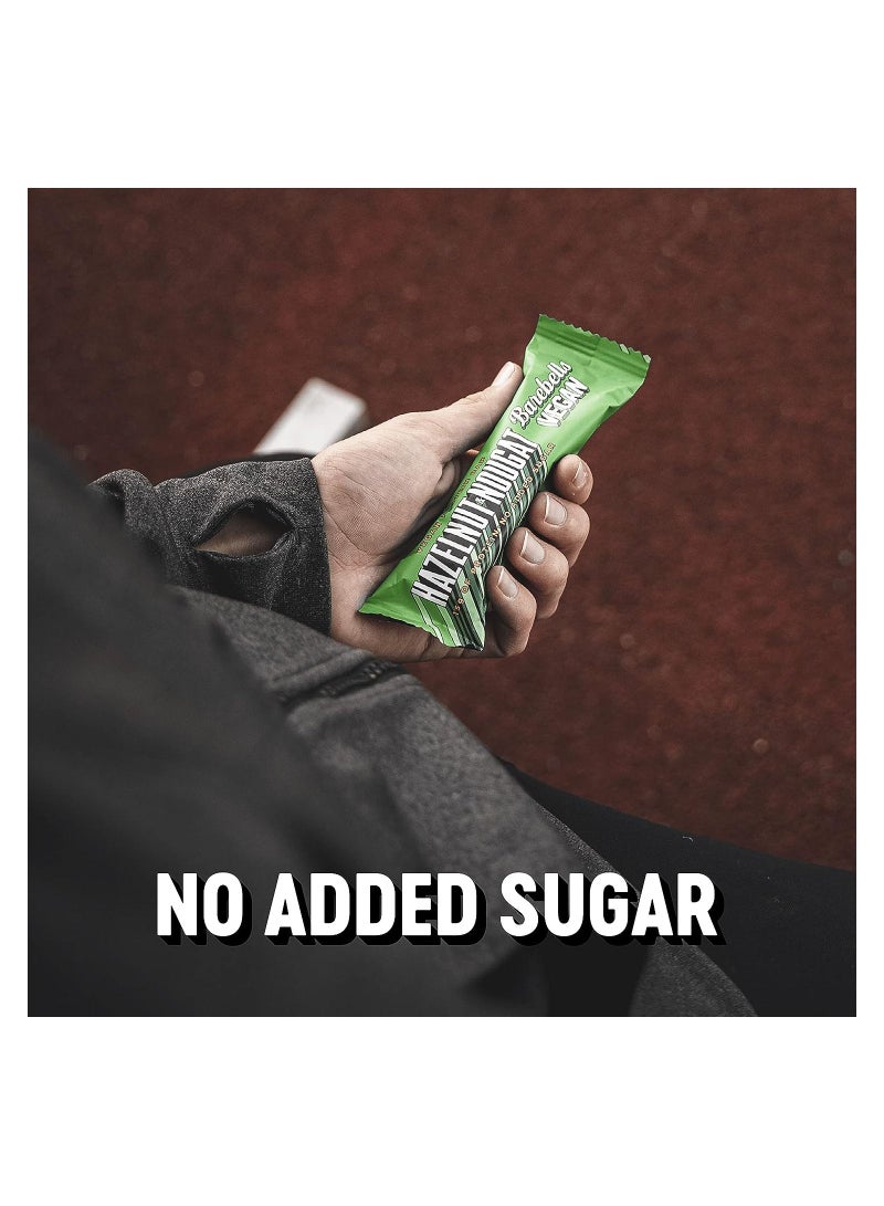 Barebells Vegan Hazelnut & Nougat High Protein and Low Carb Bar, 12 x 55g No Sugar Snack Protein Bar with 15g protein - Image 3