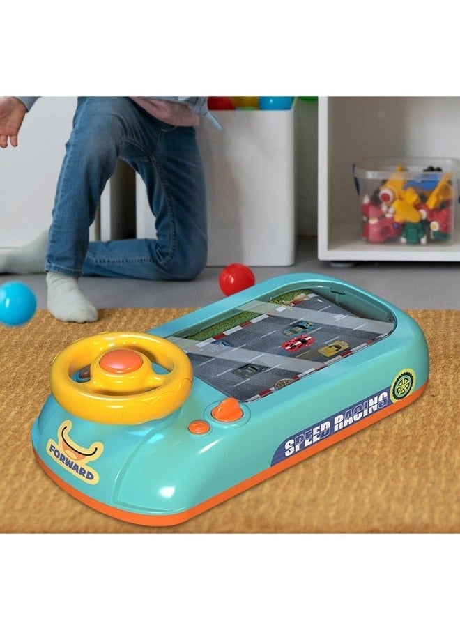 Generic - Steering wheel and car racing simulation game for children with sound effects - Image 1