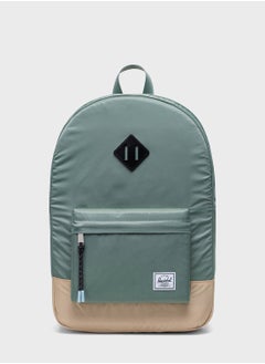 Logo Detail Zip Over Backpack