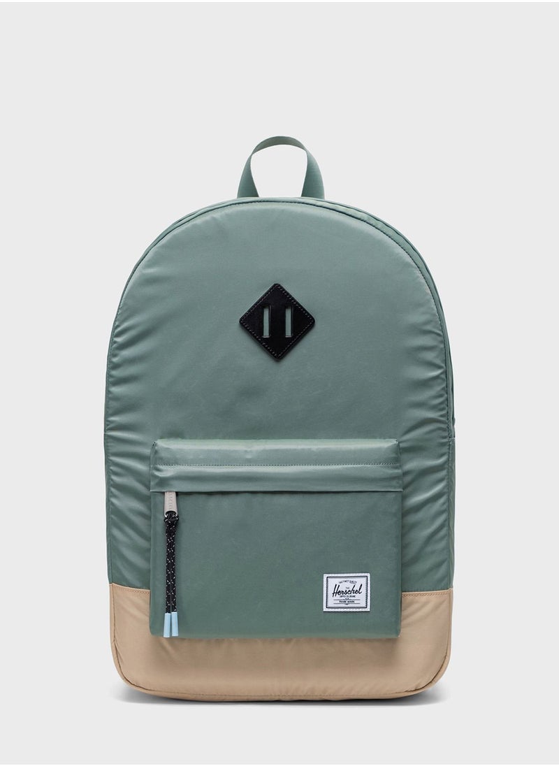 Herschel - Logo Detail Zip Over Backpack - Image 1