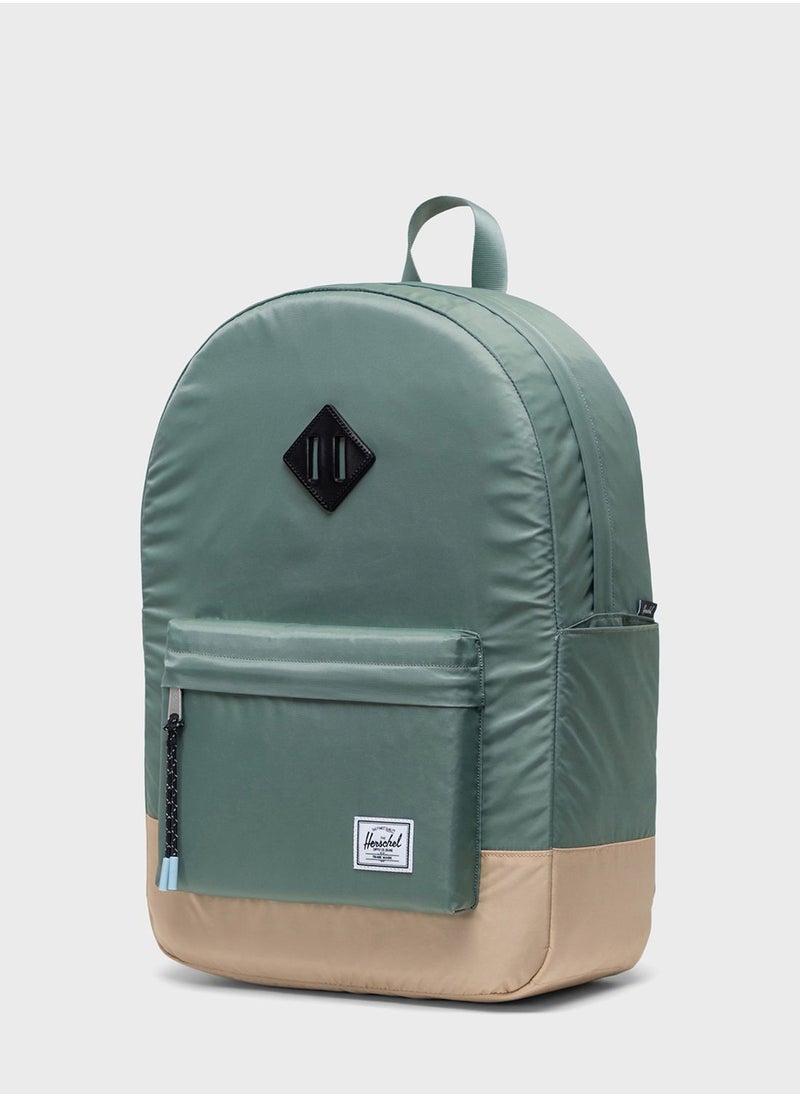 Herschel - Logo Detail Zip Over Backpack - Image 1