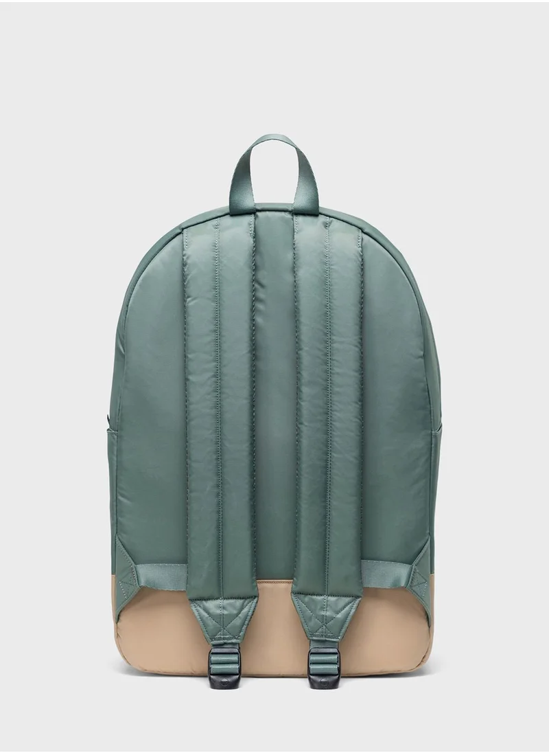 Herschel Logo Detail Zip Over Backpack