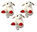 Multipet CLASSIC MEDIA Multipet 6Inch Lamb Chop Dog Toy 3 Pack - Image 3
