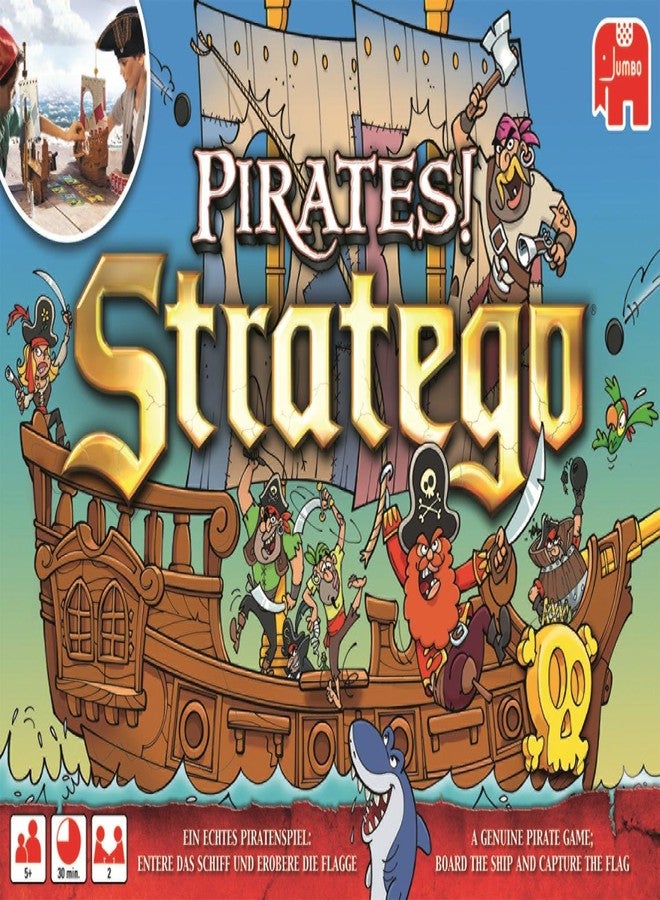 جامبو لعبة ستراتيجو قراصنة جامبو للأطفال من عمر 5 سنوات فما فوق - Image 3