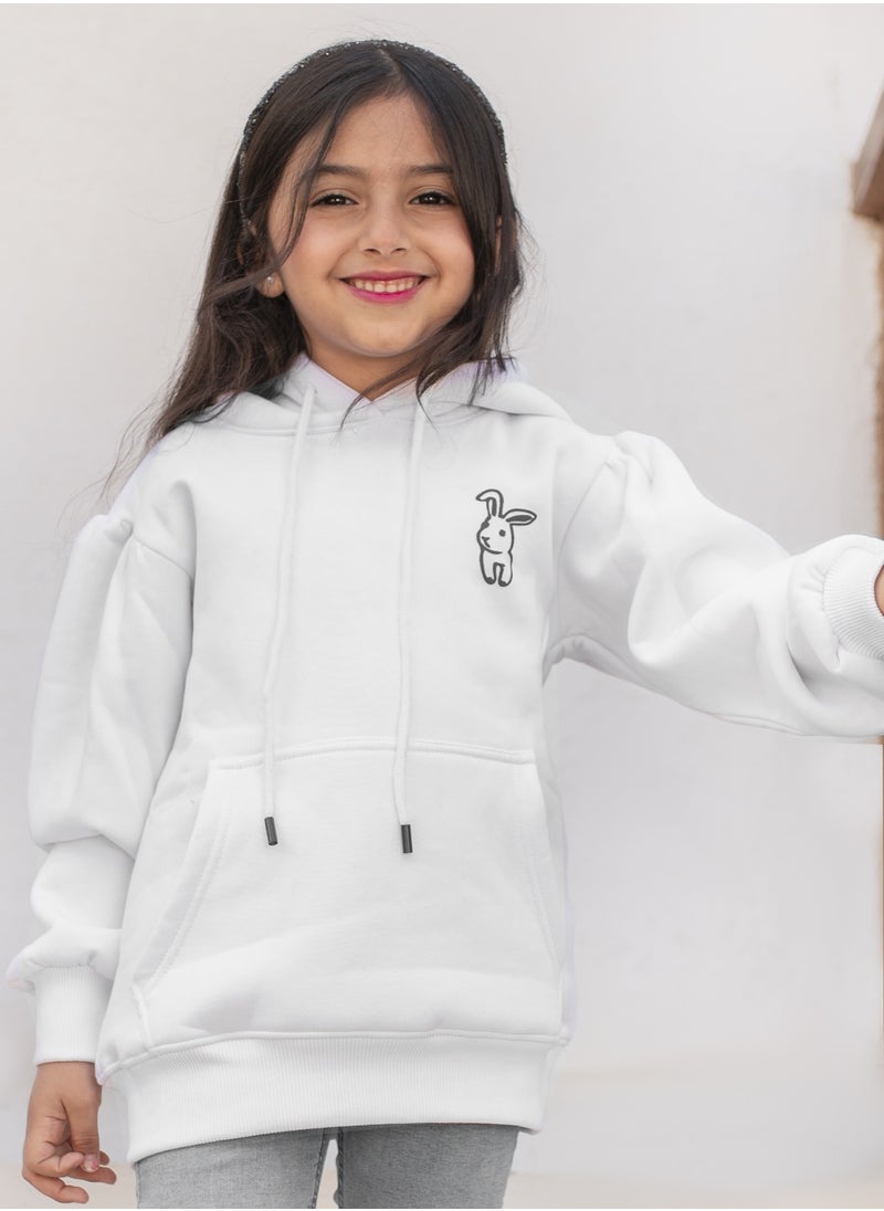 فيتشينو سويت شيرت بناتى مريح  - Image 1