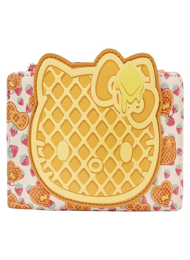 Loungefly Sanrio Hello Kitty Breakfast Waffle Flap Wallet - Image 1