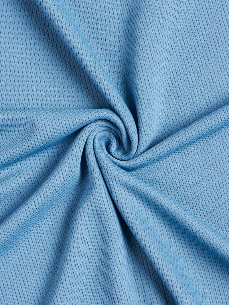TECHNOSPORT Or10 Mens Crew Neck Half Sleeve Capri Blue Med - Image 5