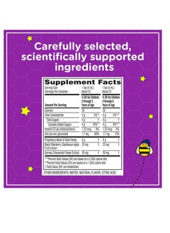Zarbee's Kids Cough + Immune Nighttime for Children 2-6 with Dark Honey, Vitamin D & Zinc, 1 Pediatrician Recommended, Drug & Alcohol-Free, Mixed Berry Flavor, 4FL Oz  - Image 2