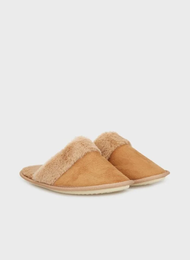 Lela Lela Soft Textured Plush 2-Pack Women's Slippers 6722002S2