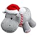Arrowbash 10 Inch Plush Hippo for Christmas Stuffed Animal Hippo Stuffed Animals Plush Hippopotamus for Christmas Hippopotamus Gifts - Image 2