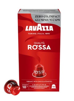 Lavazza Qualita Rossa Coffee Capsules 10 Capsules (57g)  - Image 1