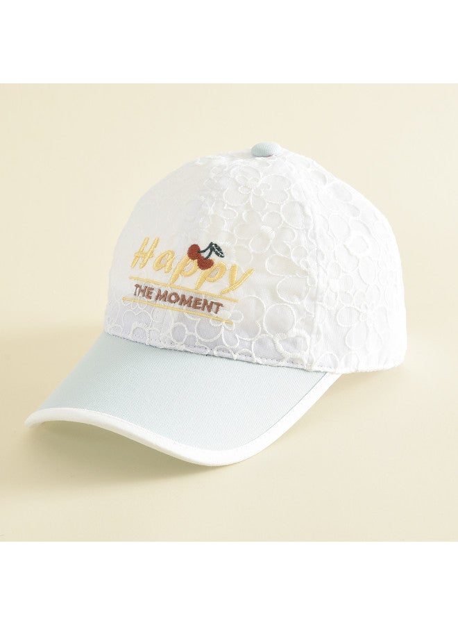 Bumblebee قبعة أطفال خارجية لحماية الشمس للفتيات قبعة رياضية قابلة للتنفس مع حافة قابلة للتعديل - Image 2