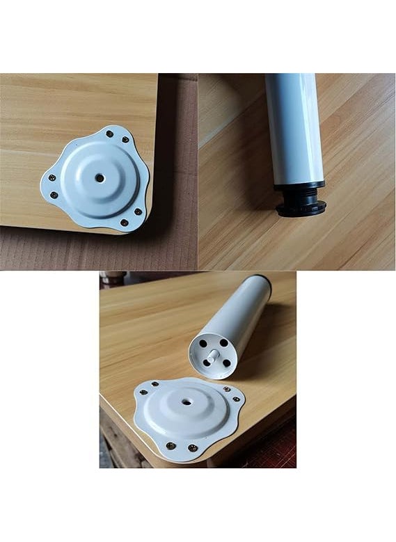 Ventuos Ventuos New Town 22 Adjustable Table Legs Black Twist Legs Metal Desk Legs Standing Desk Legs DIY Sofa Feet Matel Bench Legs  - Image 5