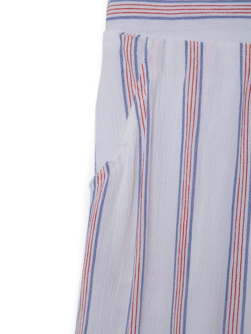 CuB McPAWS Girl's Regular Fit Striped Palazzos - Image 3