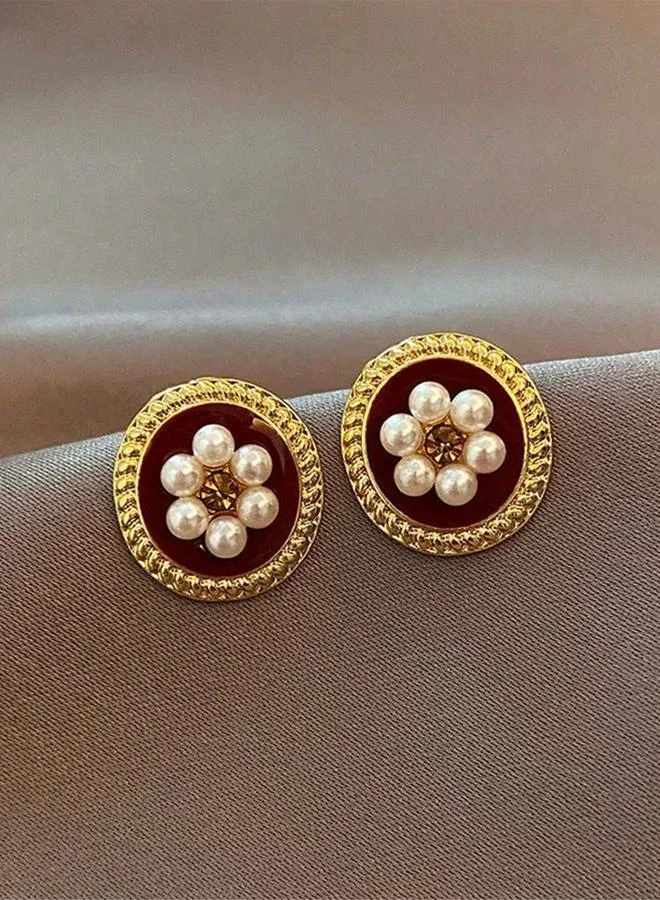 Take Two  Set of 5 - Assorted Embellished Earrings for Women | Best Price UAE