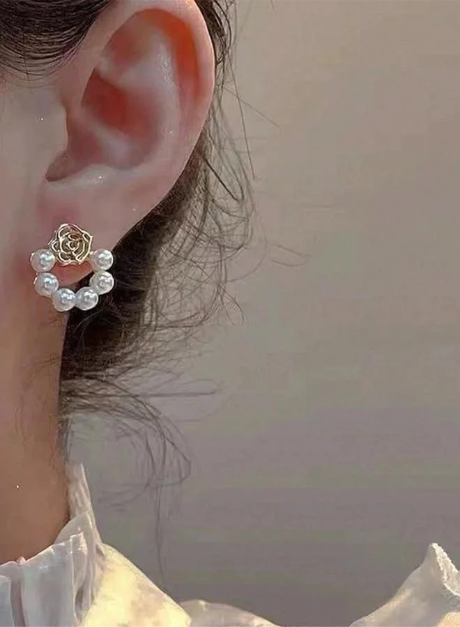 Take Two  Set of 5 - Assorted Embellished Earrings for Women | Best Price UAE