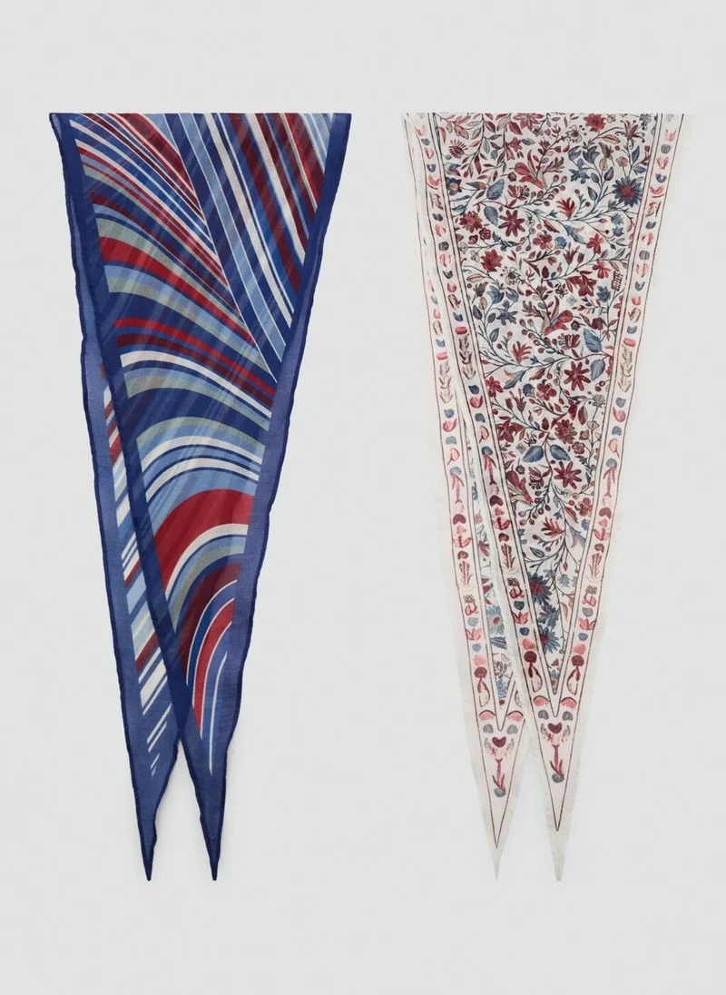 مانجو Printed handkerchiefs