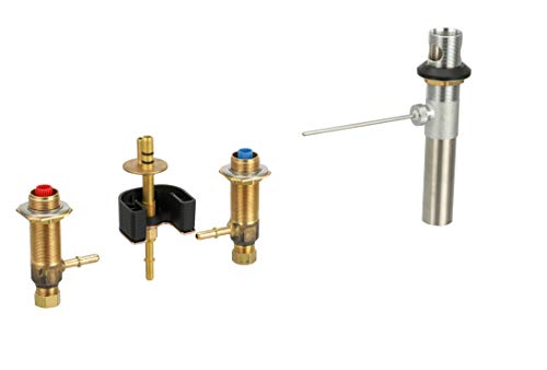 Moen Widespread Bathroom Sink Faucet Rough In Water Valve with Drain Assembly, 9000 - Image 4