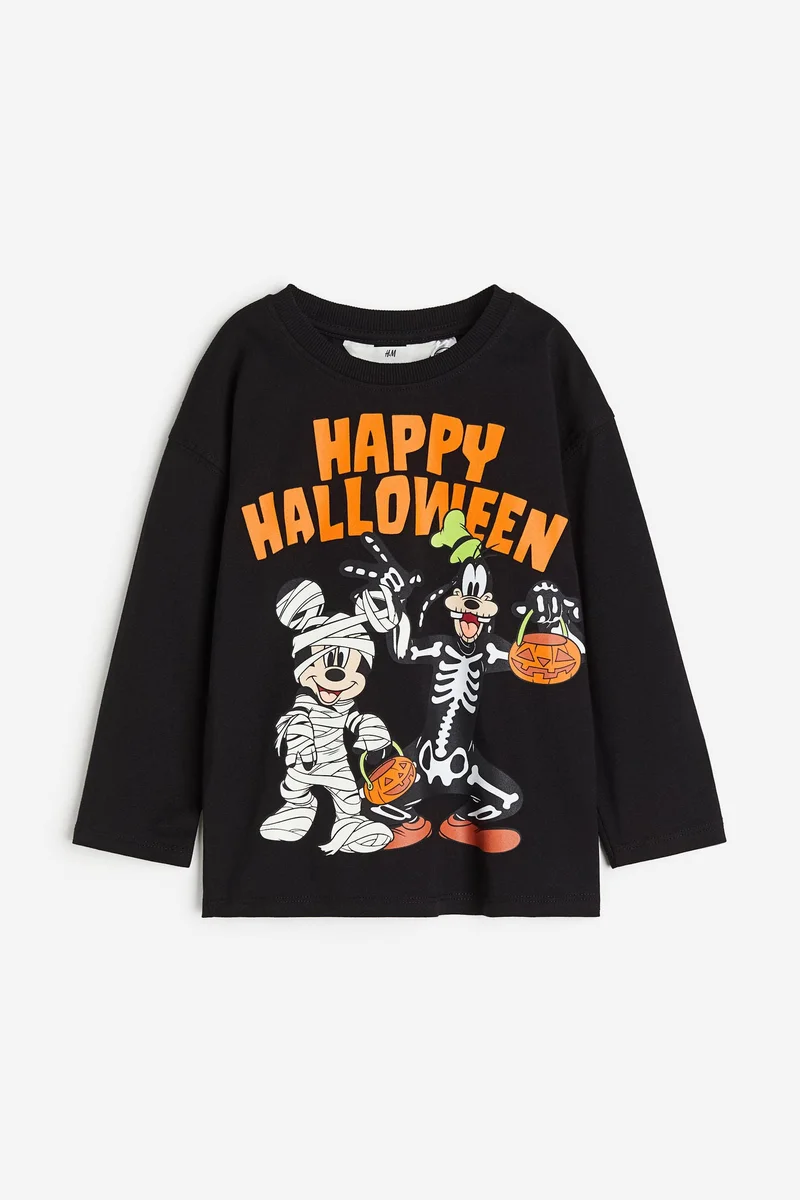 H&M Kids Happy Halloween Print T-Shirt