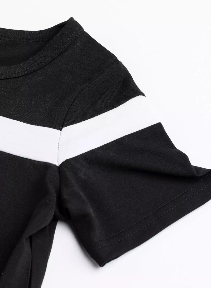 Toddler Boys Contrast Panel Tee  - Image 4