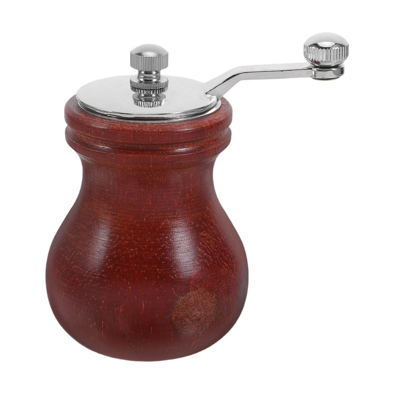 Manual Wooden Pepper Mill And Salt Grinder With Ceramic Core Redwood Kitchen Seasoning Bottle - Image 2