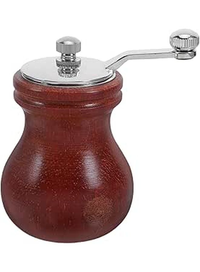 Manual Wooden Pepper Mill And Salt Grinder With Ceramic Core Redwood Kitchen Seasoning Bottle - Image 1