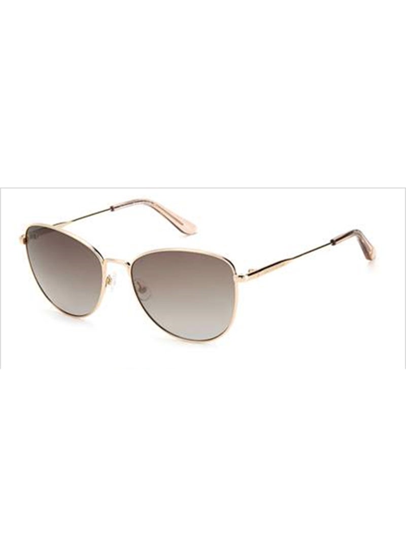 Juicy Couture - نظارة شمسية للنساء ذات حماية من الأشعة فوق البنفسجية - Ju 620/G/S Gold 17 - مقاس العدسة: 48.7 ملم ذهبي فاتح - Image 1