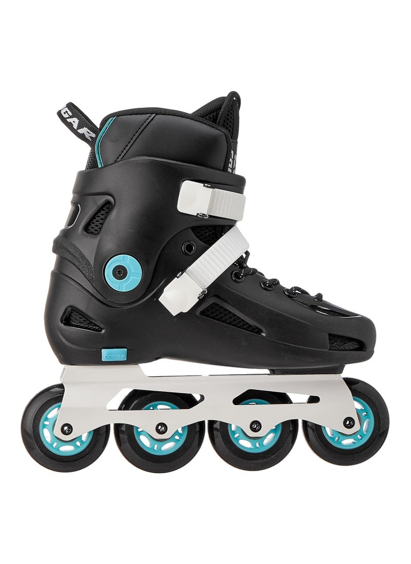 Cougar COUGAR Roller Skate Shoe Cougar Model 307 For Adult Adjustable Roller Skates with 4 Illuminating Pu Wheels, Outdoors and Indoors Roller Blades for Boys Girls Beginners  - Image 2
