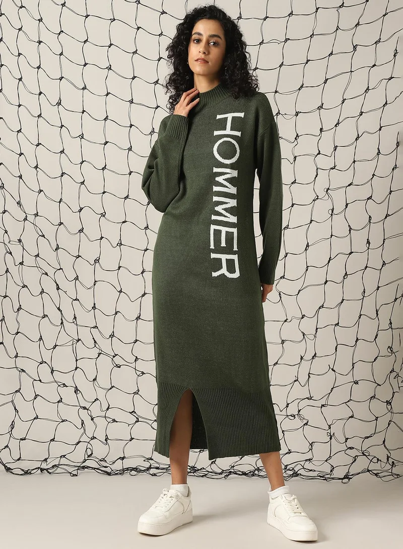 Hubberholme Graphic Knit Dress