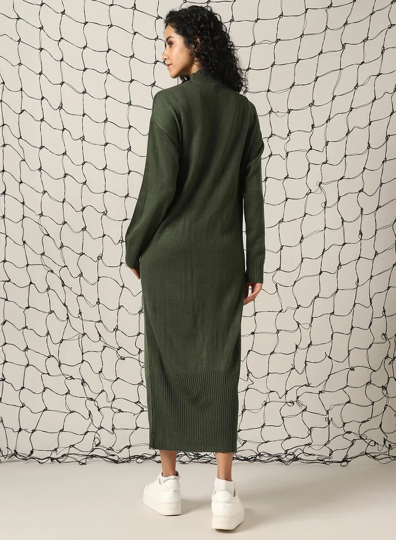 Hubberholme Graphic Knit Dress