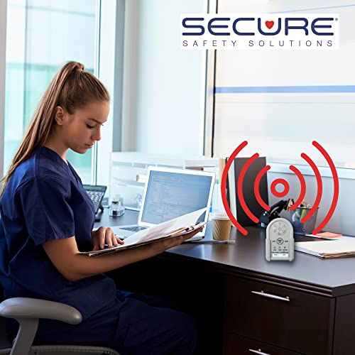Secure Safety Solutions Secure Bed Alarm for Elderly Adults, Dementia Patients, Seniors - 12" x 30" Wireless Bed Sensor Pad, Alarm Monitor Pager, Power Adapter - Fall & Wandering Prevention Caregiver Alert System - Image 5