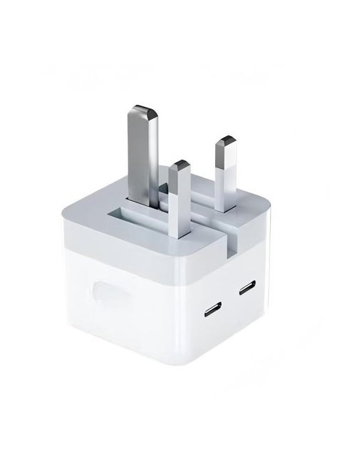 Apple 35W USB C Fast Charging Power Adapter, Fast Charging Type C Wall Charger, Fast PD 35W Charger Plug for Apple 15/15 Pro/15 Pro Max/15 Plus/14 series/13/12/11series,iPad,Mac,AirPods White