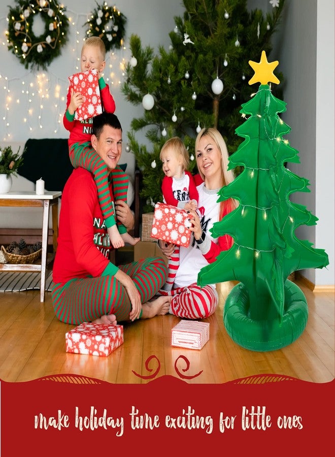 Hoovy First Christmas Tree | Inflatable 4 ft. Christmas Tree Toy | Christmas Tree with Star Lights | PVC 4 ft. Inflatable Christmas Tree for Xmas Decoration - Image 5
