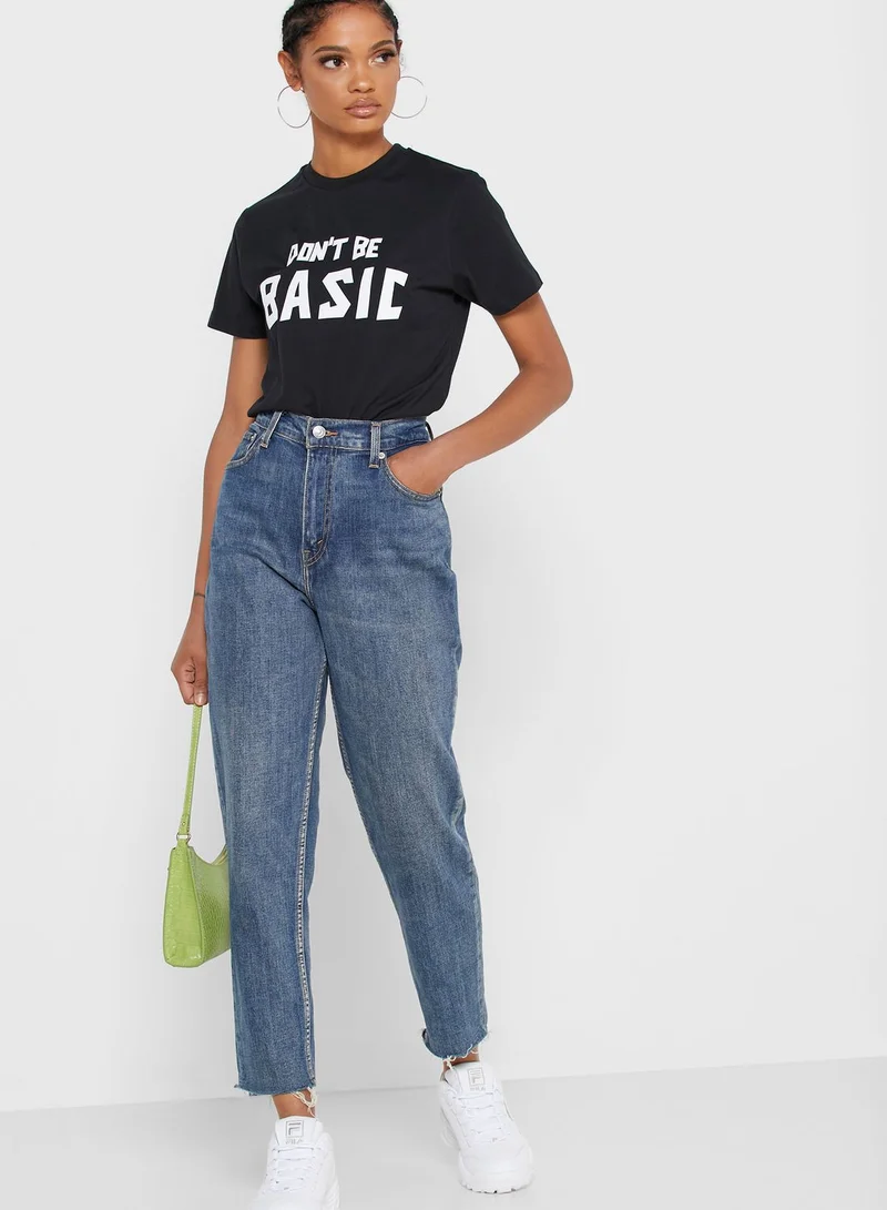 Ginger Slogan Graphic T-Shirt