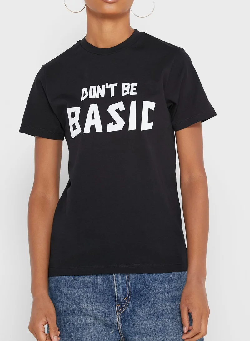 Ginger Slogan Graphic T-Shirt