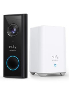 eufy eufy Security, Wireless Video Doorbell (Battery-Powered) with 2K HD, No Monthly Fee, On-Device AI for Human Detection, 2-Way Audio, Simple Self-Installation  - Image 1