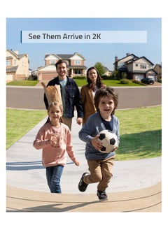 eufy eufy Security, Wireless Video Doorbell (Battery-Powered) with 2K HD, No Monthly Fee, On-Device AI for Human Detection, 2-Way Audio, Simple Self-Installation  - Image 2